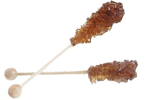 BISTRO Kandiszucker-Sticks braun I 36 Kandis-Sticks im Karton I hygienisch einzeln verpackt | Sticklänge 10,3 cm von Bistrozucker