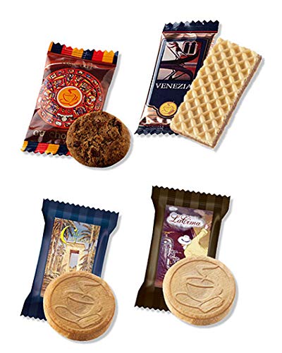 Bistrobiscuit BISTROBOX Kaffeegebäck 4 Sorten einzeln verpackt 150 Kekse von Bistrozucker