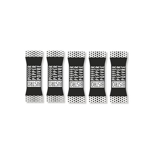 BISTROPFEFFER 1000 Sticks x 0,2g Pfeffer schwarz | 2er Pack = 2.000 Sticks BISTROPFEFFER 1000 Sticks x 0,2g Pfeffer schwarz | 2er Pack = 2.000 Sticks von Bistrozucker