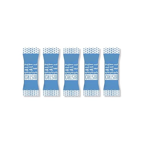 BISTROSALZ 1000 Sticks x 1 g Salz jodiert | 2er Pack = 2.000 Sticks BISTROSALZ 1000 Sticks x 1 g Salz jodiert | 2er Pack = 2.000 Sticks von Bistrozucker