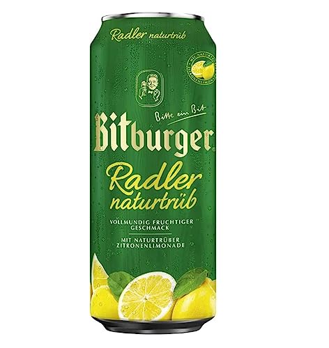 Bitburger Radler Naturtrüb 1,9% Vol., 0.5 l von Bitburger