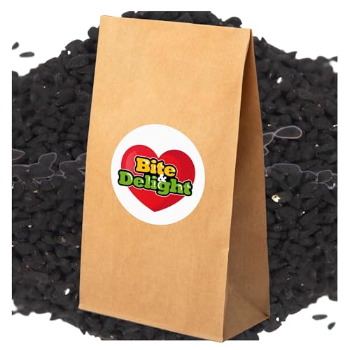 Bite & Delight 2kg Schwarzkümmelsamen Nigella Sativa Schwarzkümmel Schwarzes Kumin Aromatisch Nährstoffreich von Bite & Delight