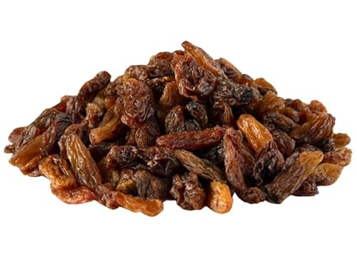 Bite & Delight 5kg Sultaninen Rosinen Malayer Getrocknet ohne Zusätze Trockenobst Trockenfrüchte ohne Zucker Frische & Große Sonnengetrocknet von Bite & Delight