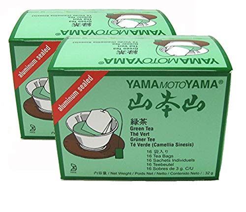 2 x Japanisch (Sencha) Green Tea von Yamamotoyama - 16 Taschen von Yamamotoyama