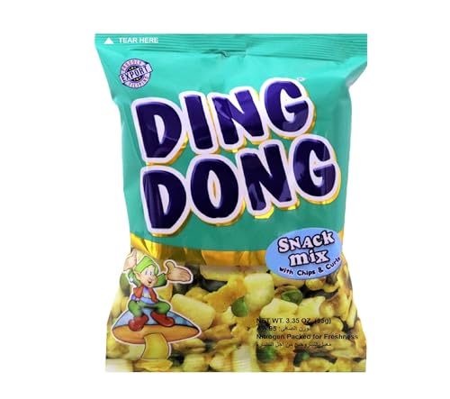 Ding Dong Snack Mix mit Chips & Curls 100g x5-Packs von Bites of Asia