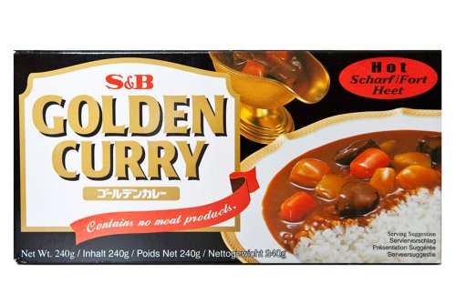 F1044 S & amp; B Goldene Curry Hot - 240G von Nong Shim