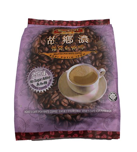 Home's Cafe Malaysia 2in1 Ipoh White Coffee (Kaffee + Creamer) 25g x 15-Stick von Nong Shim