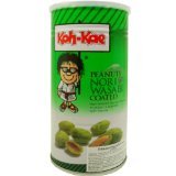 Koh-Kae Zwischenmahlzeit Erdnuss Nori Wasabi Flavour Coated 230 G (8.11 Oz) X 4 Dosen von Bites of Asia