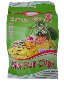 Longdan Mix Fruit Chips 200g von Bites of Asia