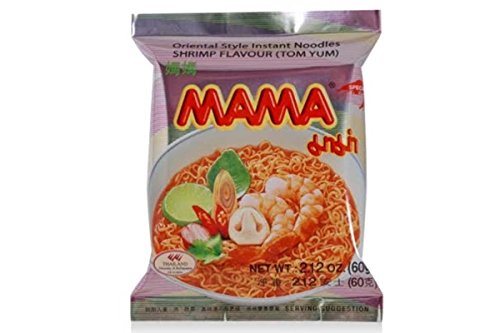 Mama sofortige Nudel Tom Yum Flavor. (Packung mit 10) von Bites of Asia