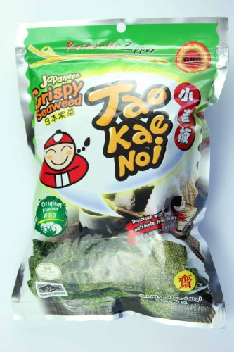 TAO KAE NOI Knusprige Algen - Original Wiederverschließbaren Packung von Bites of Asia
