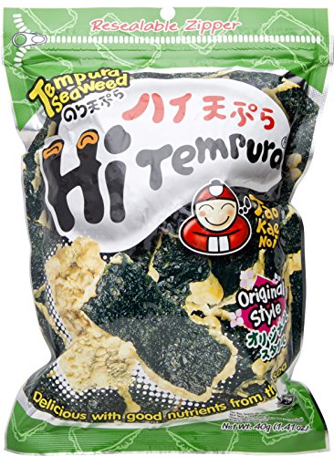 TaoKaeNoi Knuspriger Seetangsnack, original japanische Art 40g von Tao Kae Noi