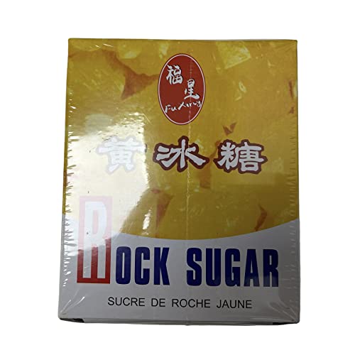 Xin Hua Rock Candy (Yellow Lump) Zucker 454g von Bites of Asia