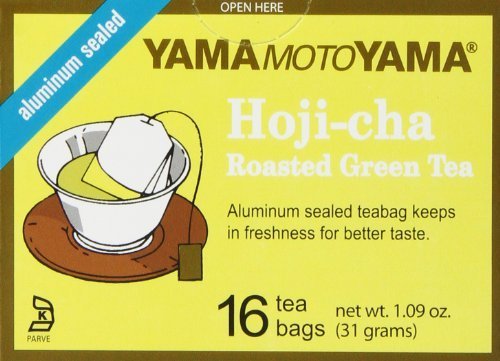 Yamamotoyama Hojicha Roasted Green Tea, 16-Count Boxes (Pack of 12) by Yama Moto Yama von Bites of Asia