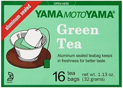 Yamamotoyama Sencha Green Tea, 1.13-Ounce Boxes, 16 Teebeutel (Packung mit 12), Ga von Bites of Asia