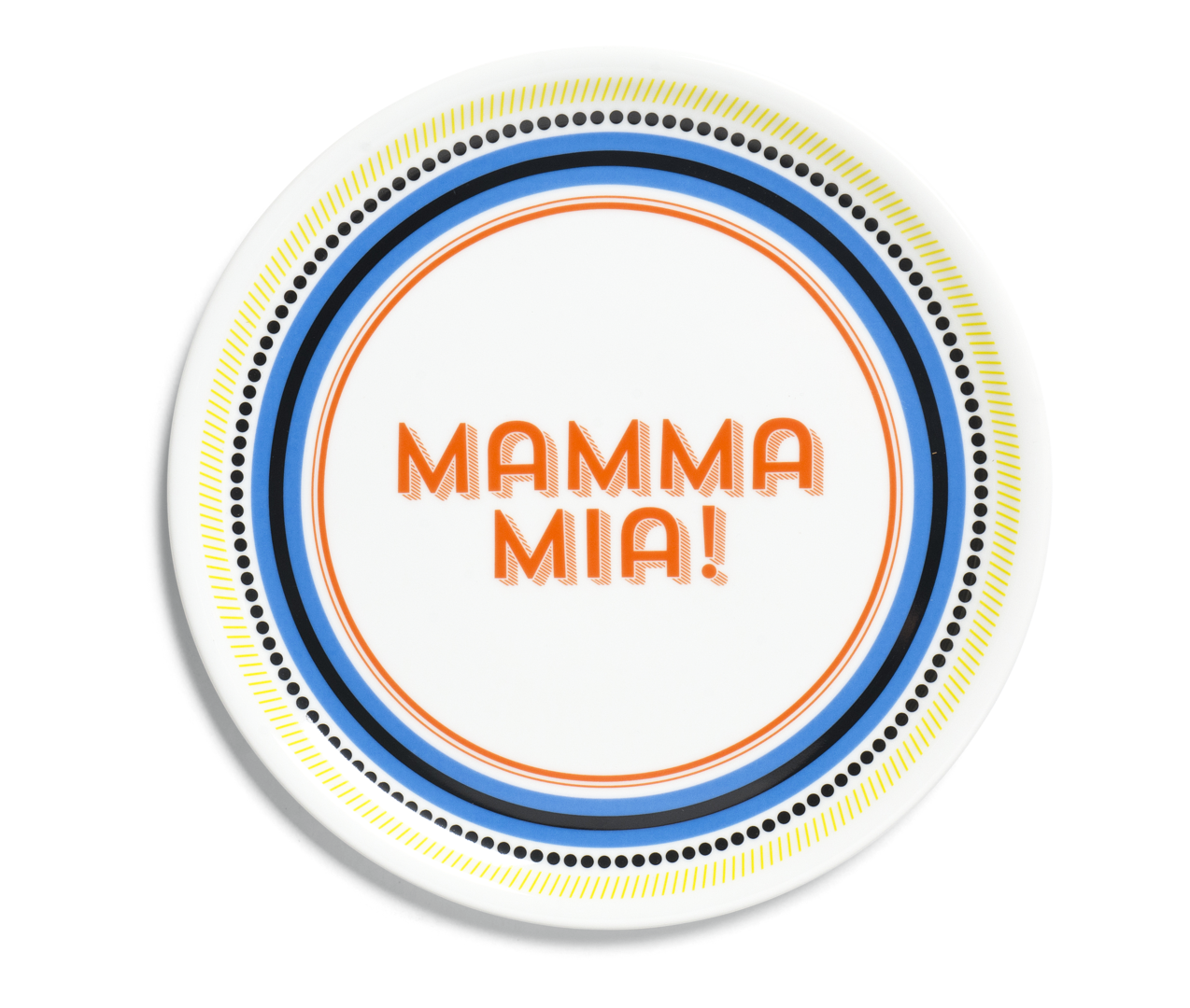 Pizzateller Mamma Mia Bitossi 32cm Pizzateller Mamma Mia Bitossi 32cm von Bitossi Ceramiche srl