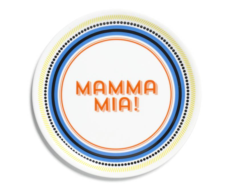 Pizzateller Mamma Mia Bitossi 32cm von Bitossi Ceramiche srl
