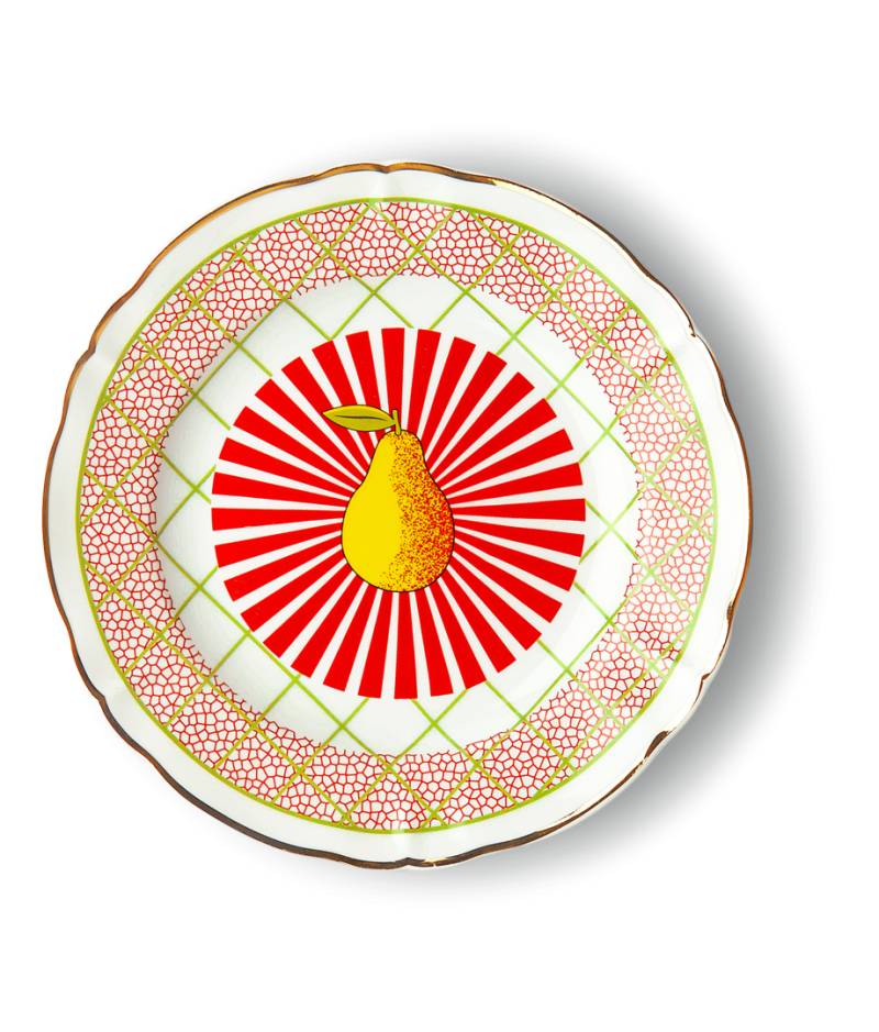 Dessertteller Pear Bitossi 20,5cm von Bitossi Ceramiche srl