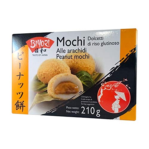 Mochi Sweet Japanese Taste Erdnüsse - Biyori 210g von Biyori