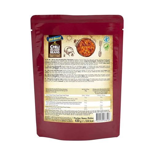 Bla Band Outdoor Meal Wet Pouch - Chilli Sin Carne von Bla Band