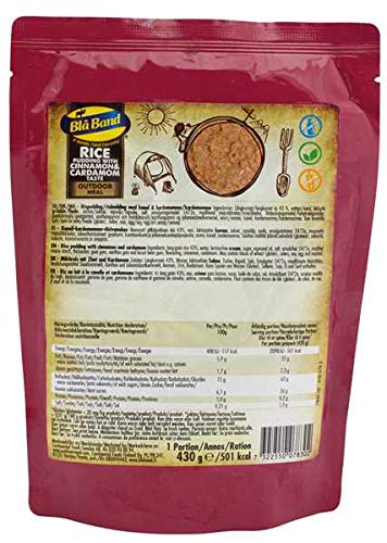 Bla Band Outdoor Meal Wet Pouch - Milchreis mit Zimt und Kardamom Bla Band Outdoor Meal Wet Pouch - Milchreis mit Zimt und Kardamom von Bla Band