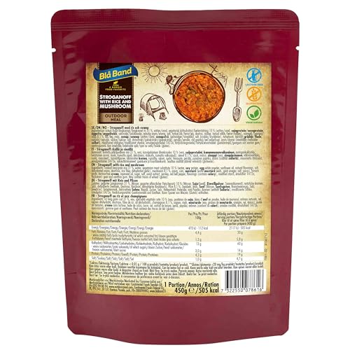 Bla Band Outdoor Meal Wet Pouch - Stroganoff mit Reis und Pilzen Bla Band Outdoor Meal Wet Pouch - Stroganoff mit Reis und Pilzen von Bla Band