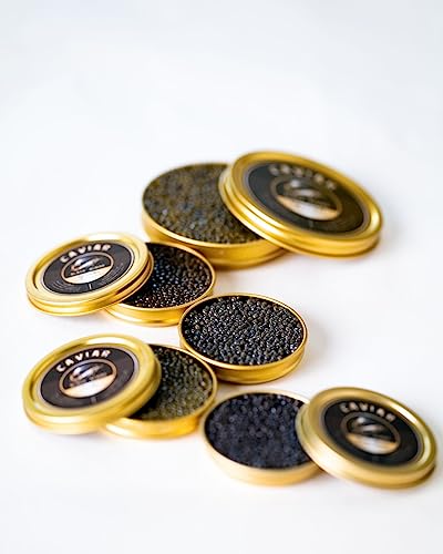 Kaviar Imperial Sevruga 1000 gr (4x250gr) von Black Almas