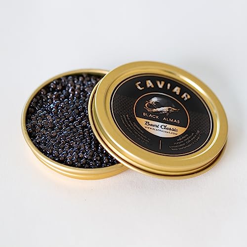 Kaviar classic baerii 4 x 30 gr von Black Almas