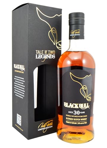 Black Bull 30 Years Old Double Matured Nick Faldo Limited Edition 50% Vol. 0,7l in Geschenkbox Black Bull 30 Years Old Double Matured Nick Faldo Limited Edition 50% Vol. 0,7l in Geschenkbox von Black Bull