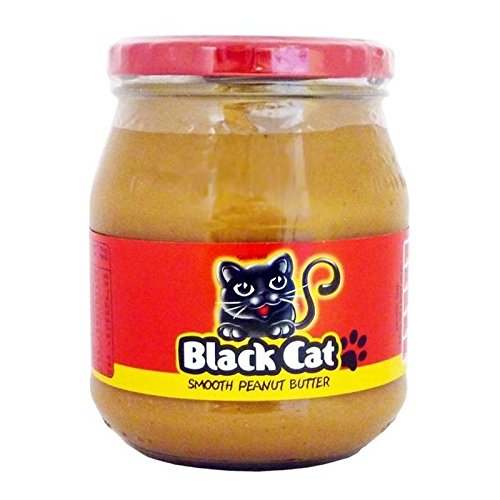 Schwarze Katze Erdnussbutter Glatte 400G von Black Cat