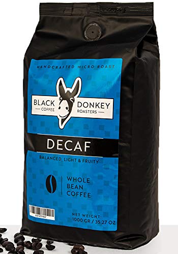 Black Donkey Coffee Roasters - 1KG Kaffeebohnen (ENTKOFFEINIERT) von Black Donkey