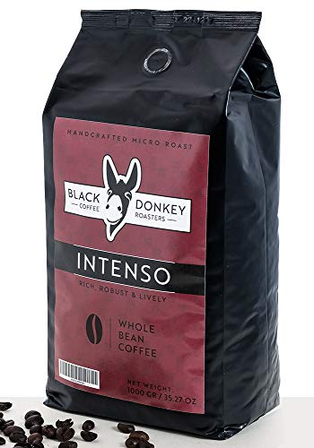 Black Donkey Coffee Roasters - 1KG Kaffeebohnen (INTENSO) von Black Donkey
