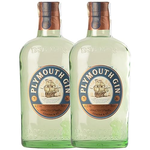 Gin Plymouth England 70 cl (Schachtel mit 2 Flaschen von 70 cl) von Black Friars Distillery Plymouth England