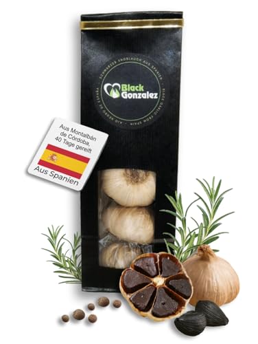 Schwarzer Knoblauch 6 Knollen | Black Gonzalez. Aus Montalbán de Córdoba, 40 Tage gereift Schwarzer Knoblauch 6 Knollen | Black Gonzalez. Aus Montalbán de Córdoba, 40 Tage gereift von Black Gonzalez