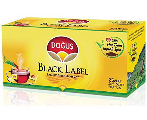 Dogus Black Label 25 Beutel - Beuteltee - Türkischer Schwarztee Dogus Black Label 25 Beutel - Beuteltee - Türkischer Schwarztee von Doğuş