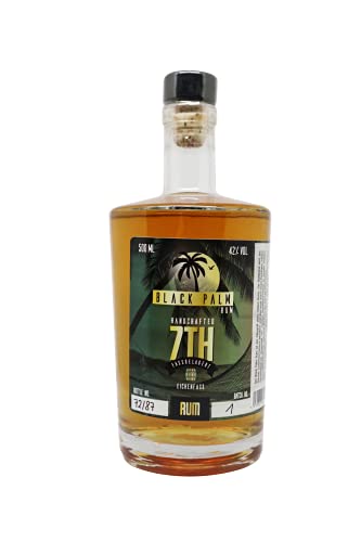 Black Palm Rum - 7th fassgelagert Eiche 42% vol. 0,5L von Black Palm Rum