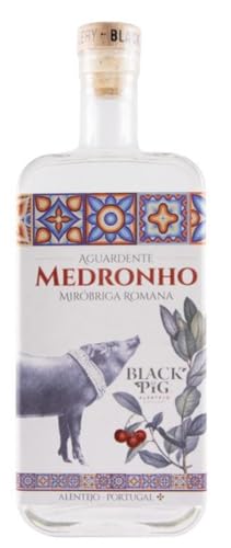 Black Pig Premium Medronho Aguardente - Erdbeerbaum Brandy Weinbrand Bagaço aus Portugal Alentejo Black Pig Premium Medronho Aguardente - Erdbeerbaum Brandy Weinbrand Bagaço aus Portugal Alentejo von Black Pig