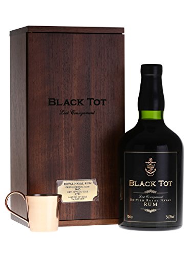 Black Tot Last Consignment British Royal Naval Rum in Holzkiste 54,3% Vol. 0,7 l von Black Tot
