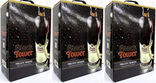 3 x BLACK TOWER FRUITY WHITE Bag in Box 3 Liter von Black Tower