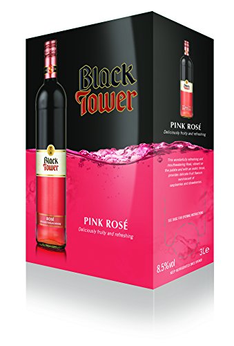 4x BLACK TOWER ROSÉ BAG IN BOX 3L von Black Tower