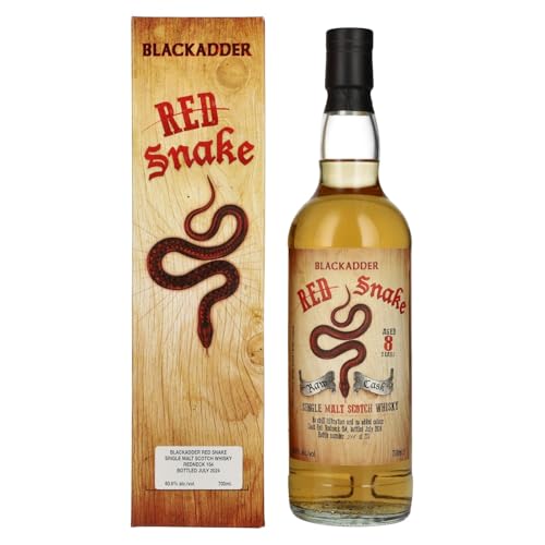 Blackadder 8 Years Old RED SNAKE Raw Cask Single Malt Scotch Whisky 60,6% Vol. 0,7l in Geschenkbox Blackadder 8 Years Old RED SNAKE Raw Cask Single Malt Scotch Whisky 60,6% Vol. 0,7l in Geschenkbox von Blackadder