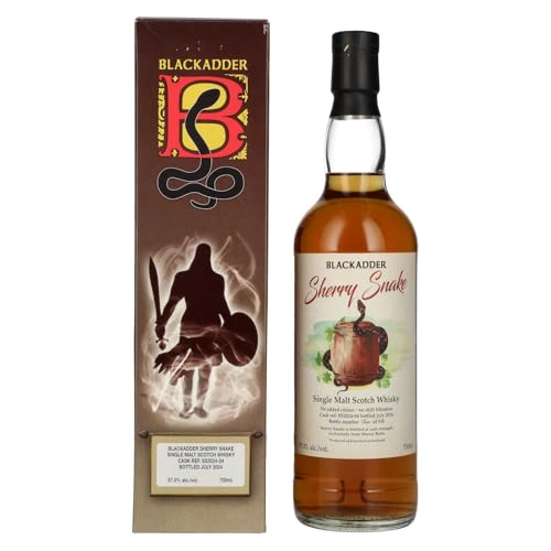 Blackadder SHERRY SNAKE Single Malt Scotch Whisky 57,3% Vol. 0,7l in Geschenkbox Blackadder SHERRY SNAKE Single Malt Scotch Whisky 57,3% Vol. 0,7l in Geschenkbox von Blackadder