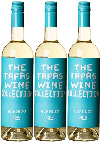 Blackboard Wines The Tapas Wine Collection Verdejo, 3er Pack (3 x 750 ml) von Blackboard Wines