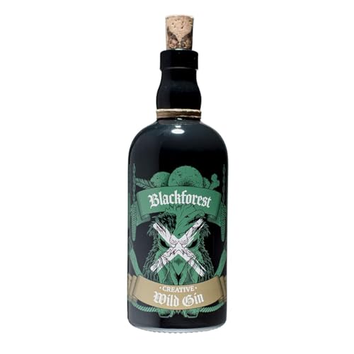 Blackforest Wild Gin Creative 42% Vol. (1 x 0.5 l) - Brennerei Wild, Gengenbach - Premium Dry Gin aus 65 Botanicals, kreativ & einzigartig. von Brennerei Wild