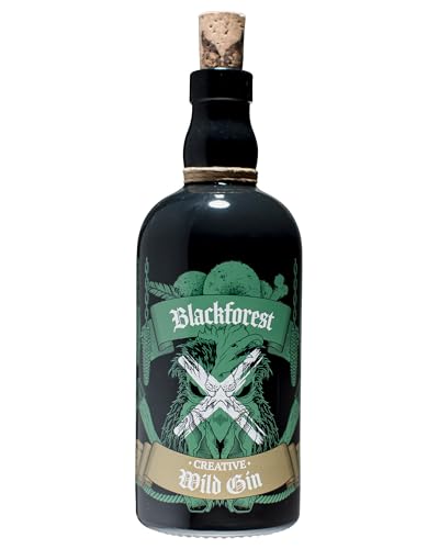 Blackforest Wild Gin Creative 42% Vol. (1 x 0.5 l) - Brennerei Wild, Gengenbach - Premium Dry Gin aus 65 Botanicals, kreativ & einzigartig. von Brennerei Wild