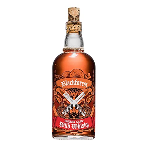 Blackforest Wild Whisky ***Sherry Cask*** 42% Vol. (1 x 0.5 l) - Brennerei Wild aus Gengenbach - 8 Jahre Sherry Cask *double wood* - Whisky des Jahres 2019 von Brennerei Wild
