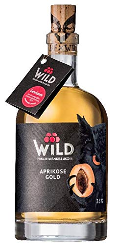 Wild Aprikose Gold 0,5 Liter Marillenbrand aus dem Schwarzwald von Blackforest Wild Spirits