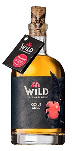 Wild Cöxle Gold 0,5 Liter Apfelbrand aus dem Schwarzwald Wild Cöxle Gold 0,5 Liter Apfelbrand aus dem Schwarzwald von Blackforest Wild Spirits