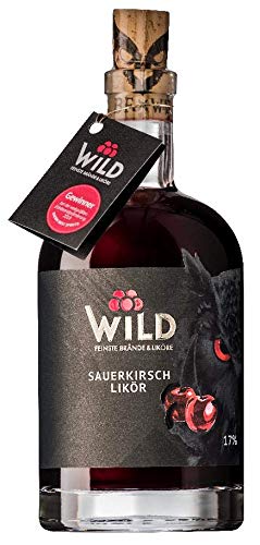 Wild Sauerkirschlikör 0,5 Liter aus dem Schwarzwald von Blackforest Wild Spirits