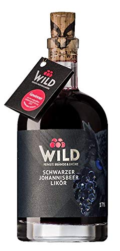 Wild Schwarzer Johannisbeerlikör 0,5 Liter aus dem Schwarzwald von Blackforest Wild Spirits